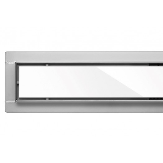 

Трап линейный для душа с сухим затвором Fala White Glass 80см (75383)
