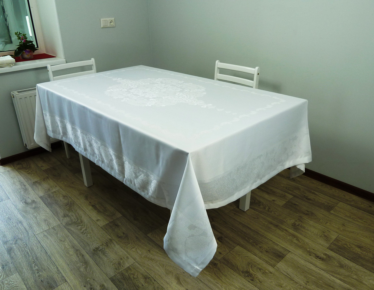 

Скатерть SAFIR прямоугольная Jumbo 160*300 белая