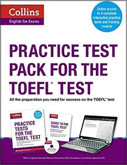 

Practice Test Pack for the TOEFL Test 87654