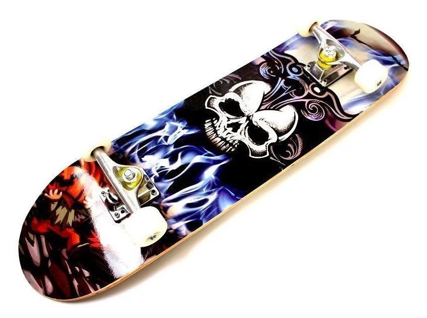 

Скейт Scale Sports Print Череп