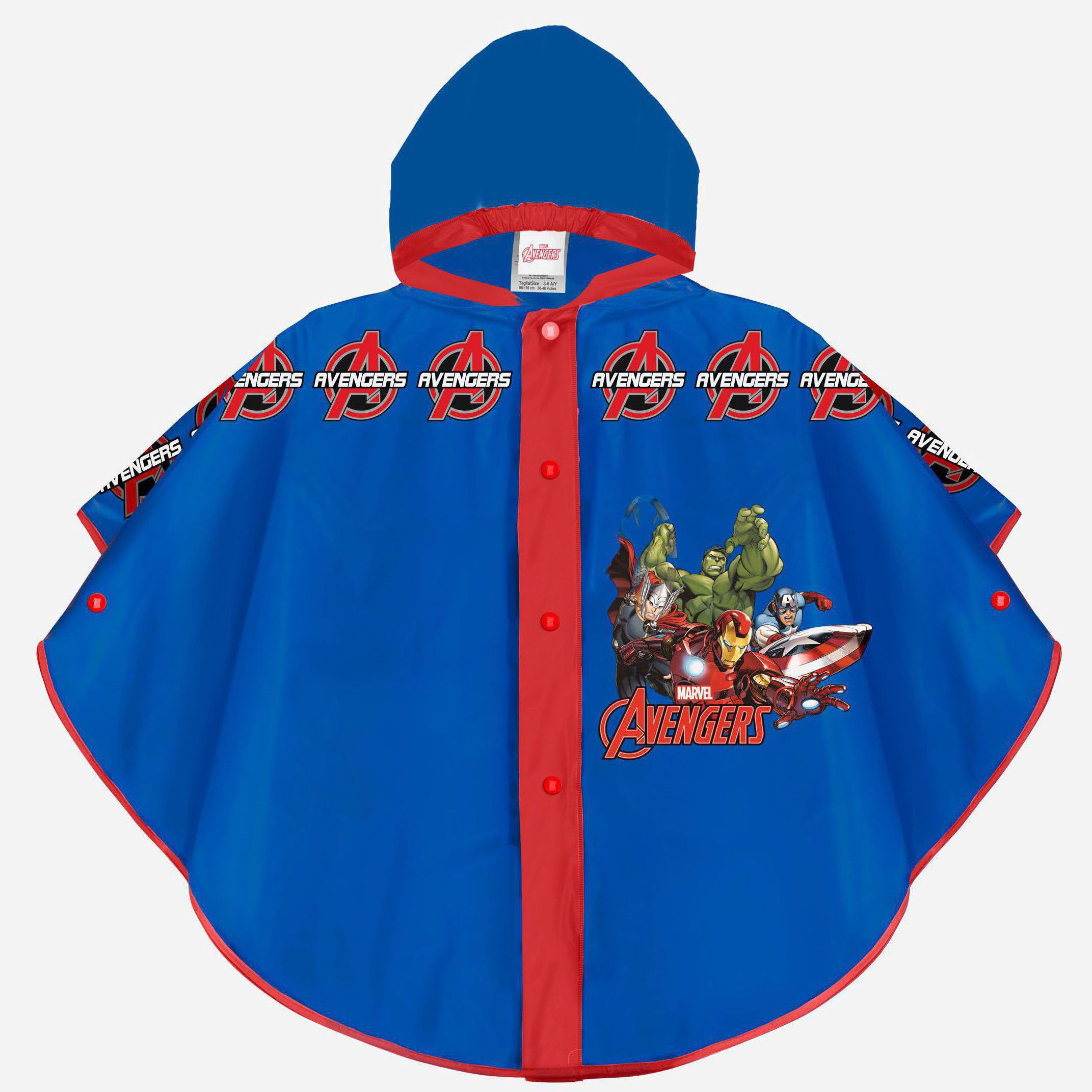 

Дождевик Disney Avengers 99155 98-116 см Синий
