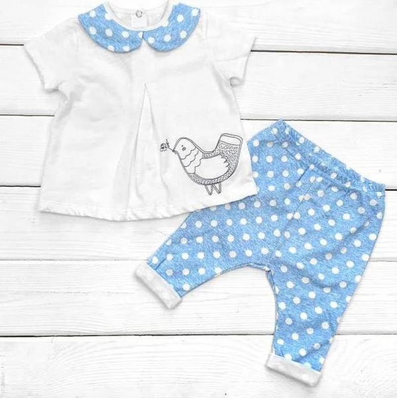 

Детский костюм Malena Bird рост 68см Голубой 970