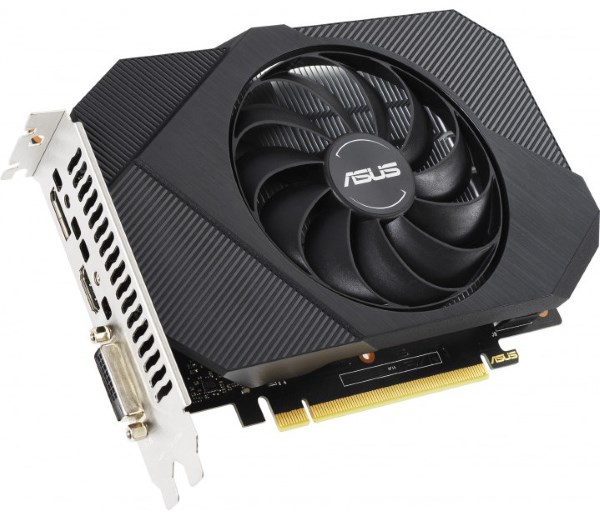 

Відеокарта Asus GeForce GTX 1650 Phoenix OC Edition 4GB GDDR6 128-bit, 17.4 x 12.6 x 3.9 см