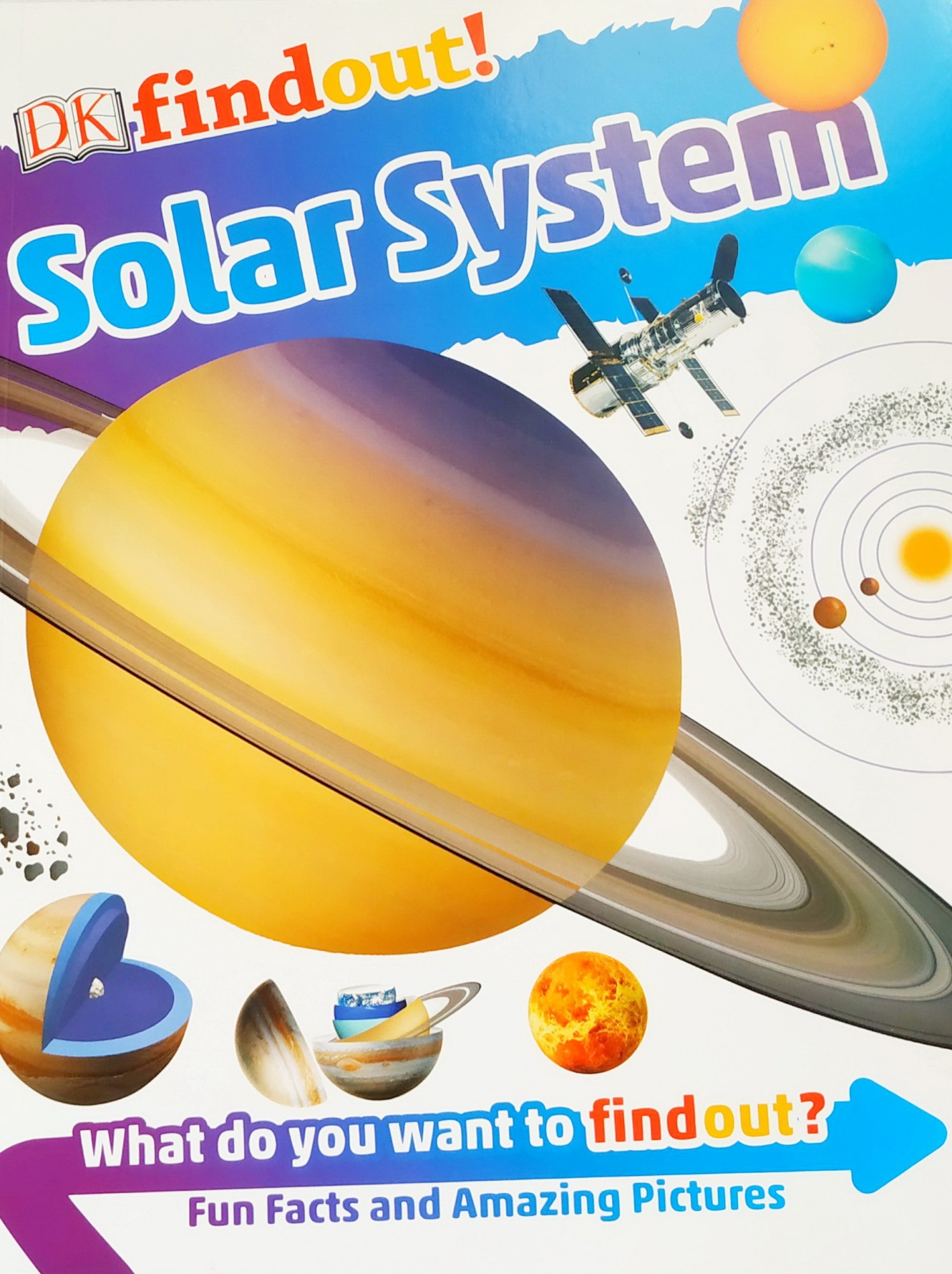 

Детская энциклопедия на английском Солнечная система DK findout! Solar System