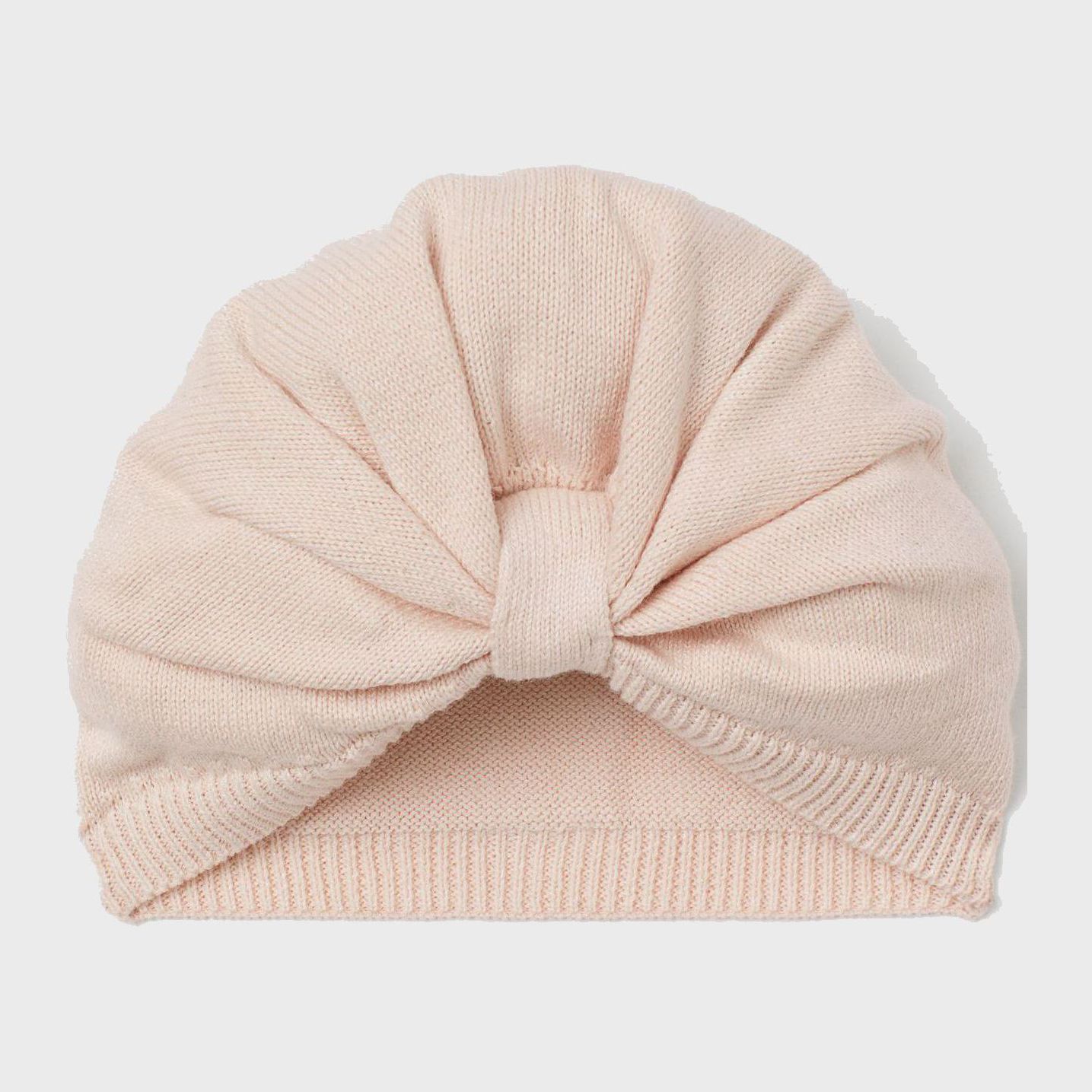 

Демисезонная шапка-чалма H&M 704-8714952 49 см Светло-розовая