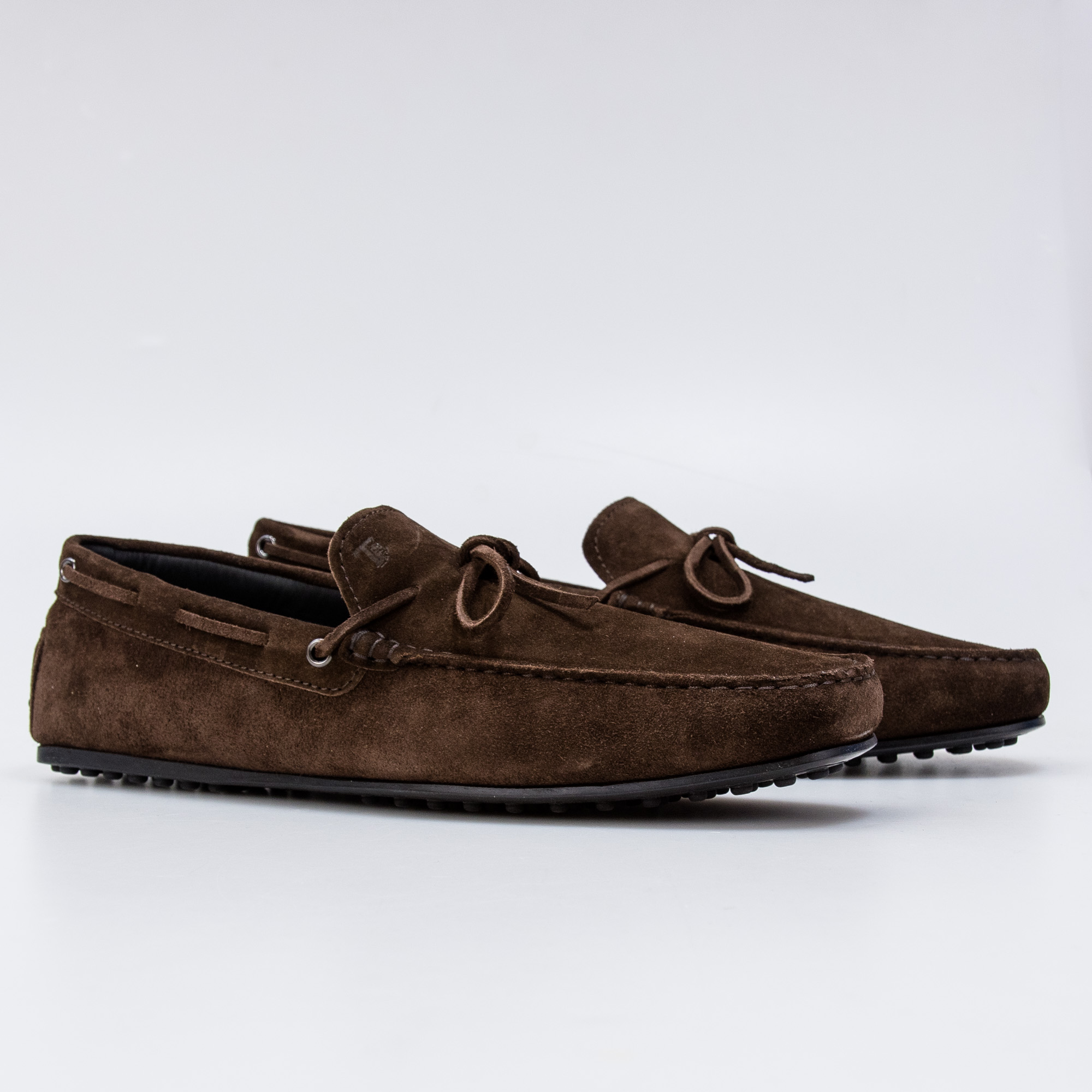 

Мокасины Tod's Laccetto City Gommino CCO Fondente 46
