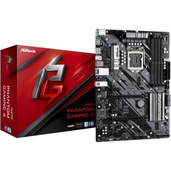 

Материнская плата ASRock h470 phantom gaming 4