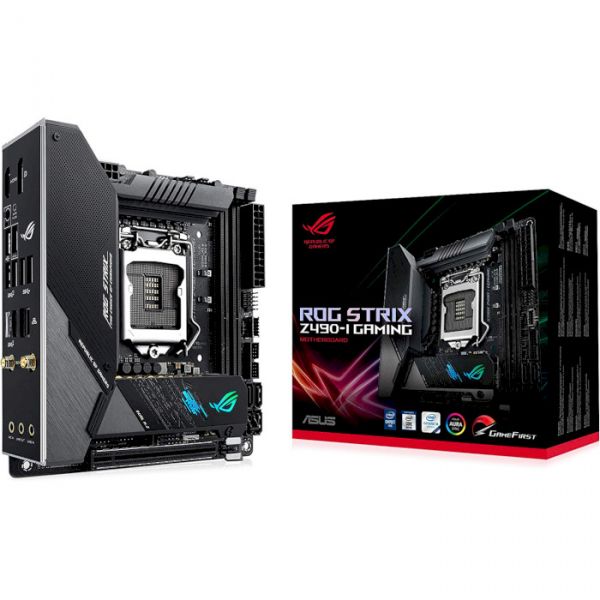 

Материнская плата Asus rog Strix z490-i Gaming Socket 1200