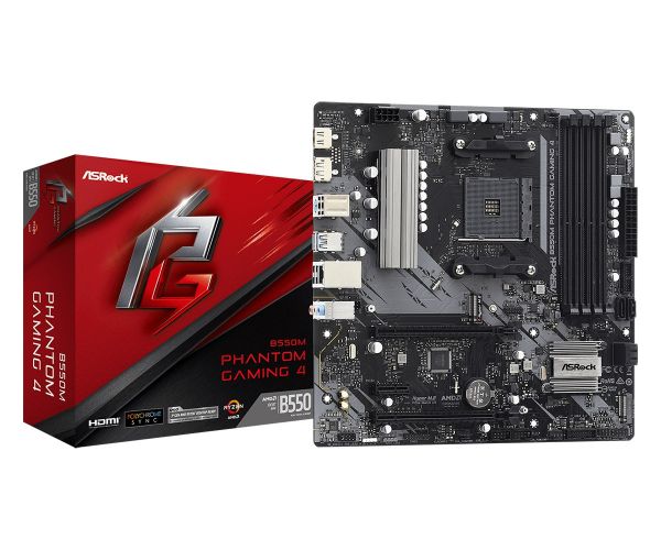 

Материнская плата ASRock b550m Phantom Gaming 4