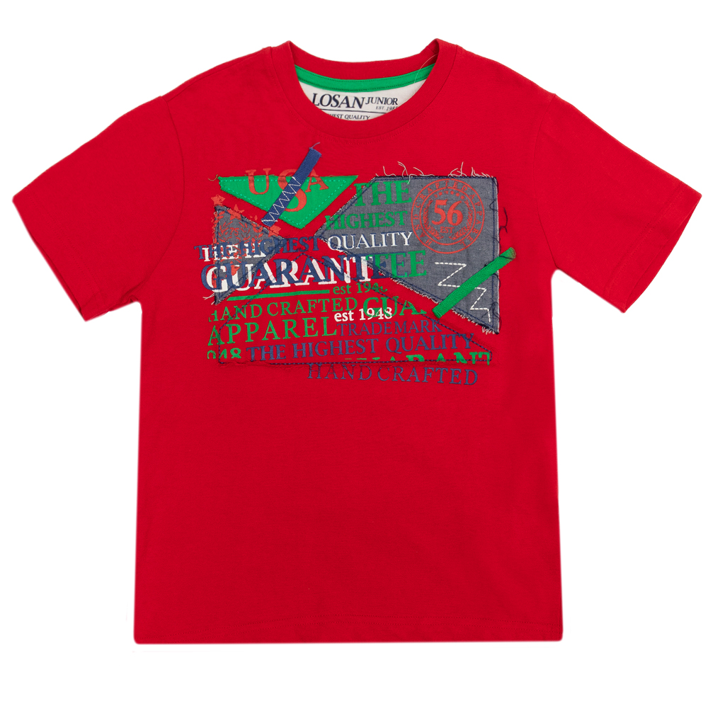 

Футболка Losan Junior boys (413-1012AA/51) Красный 8 Years-128 см