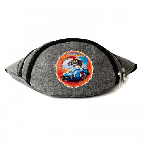 

Сумка Бананка на пояс Хотвилс Hot Wheels (OB-HW-02) Moon Unicorn серая