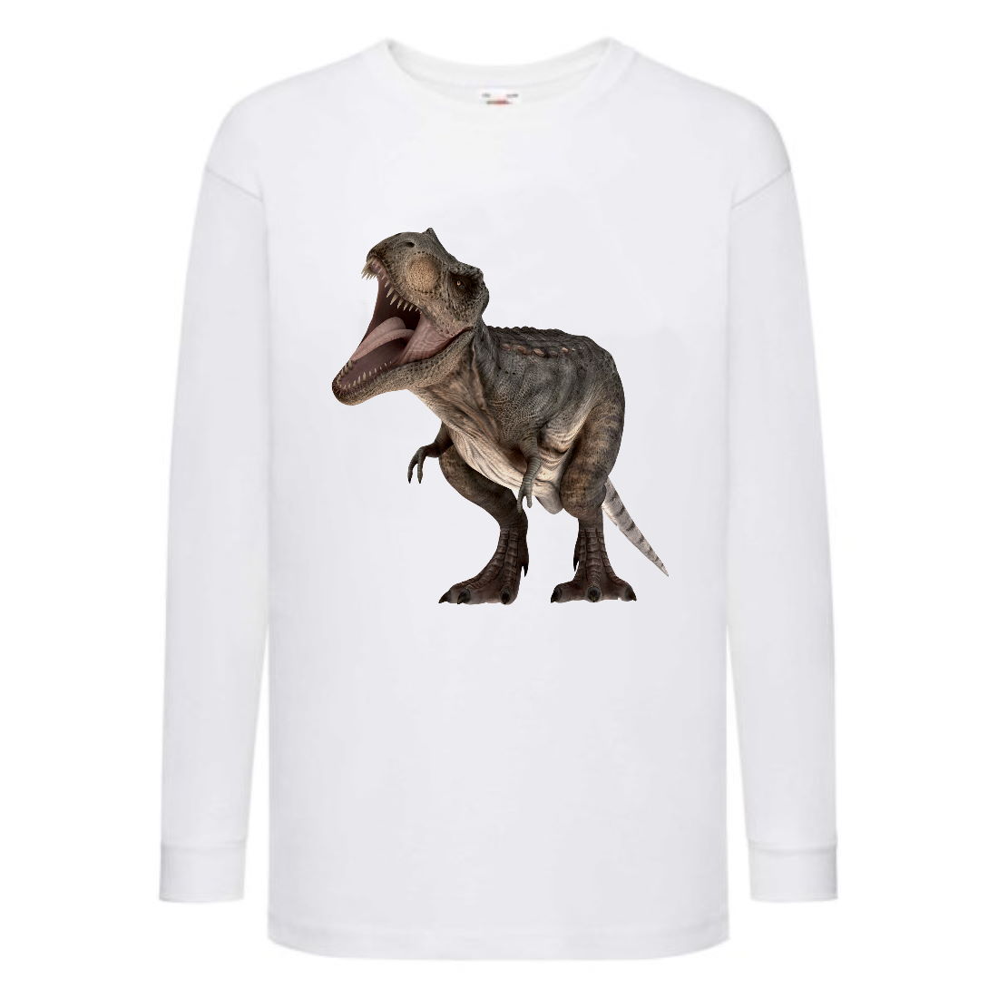 

Лонгслив реглан Парк Юрского Периода 0013 (Jurassic Park) белый (JPK wh 0013) 140 см