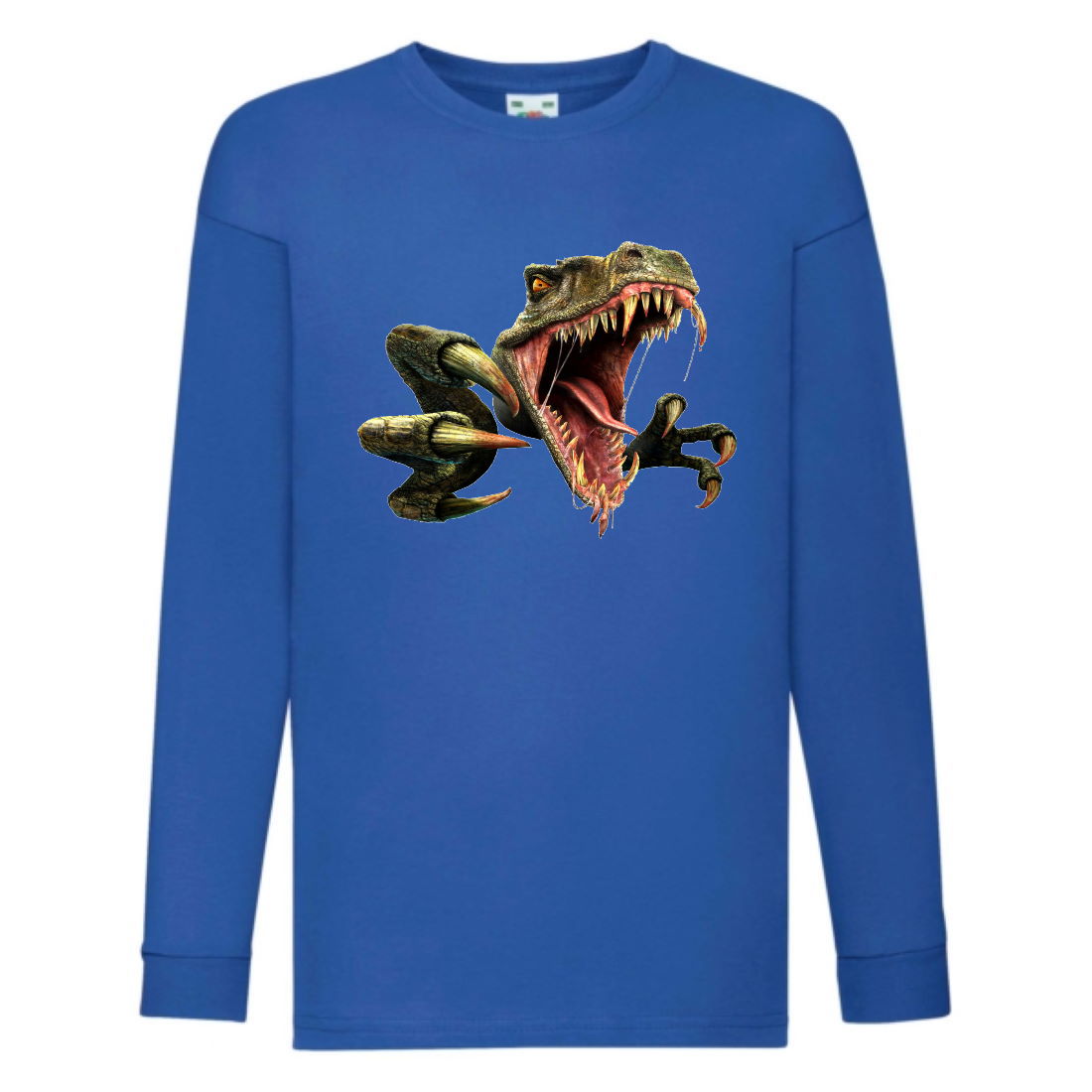 

Лонгслив реглан Парк Юрского Периода 0011 (Jurassic Park) синий (JPK blu 0011) 140 см
