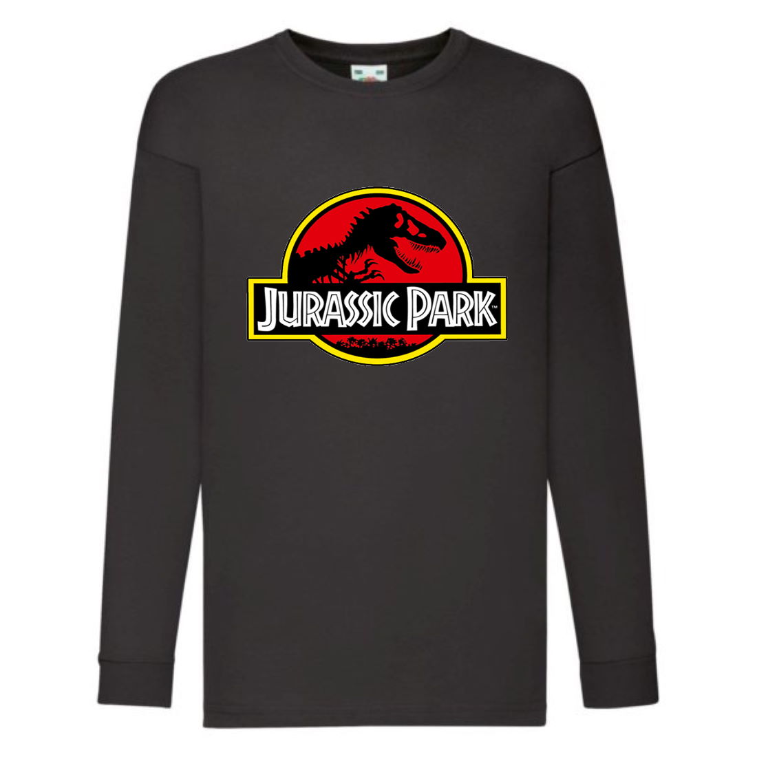 

Лонгслив реглан Парк Юрского Периода 006 (Jurassic Park) черный (JPK blc 006) 104 см