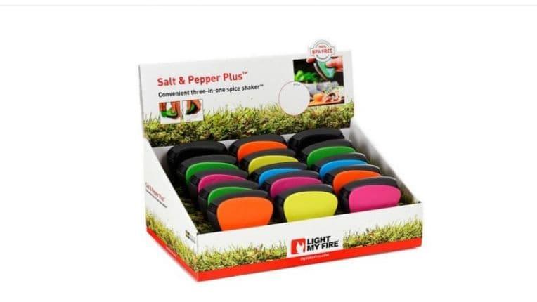 

Набор контейнеров для соли и перца Light My Fire Salt & Pepper plus 15 pcs Разноцветный