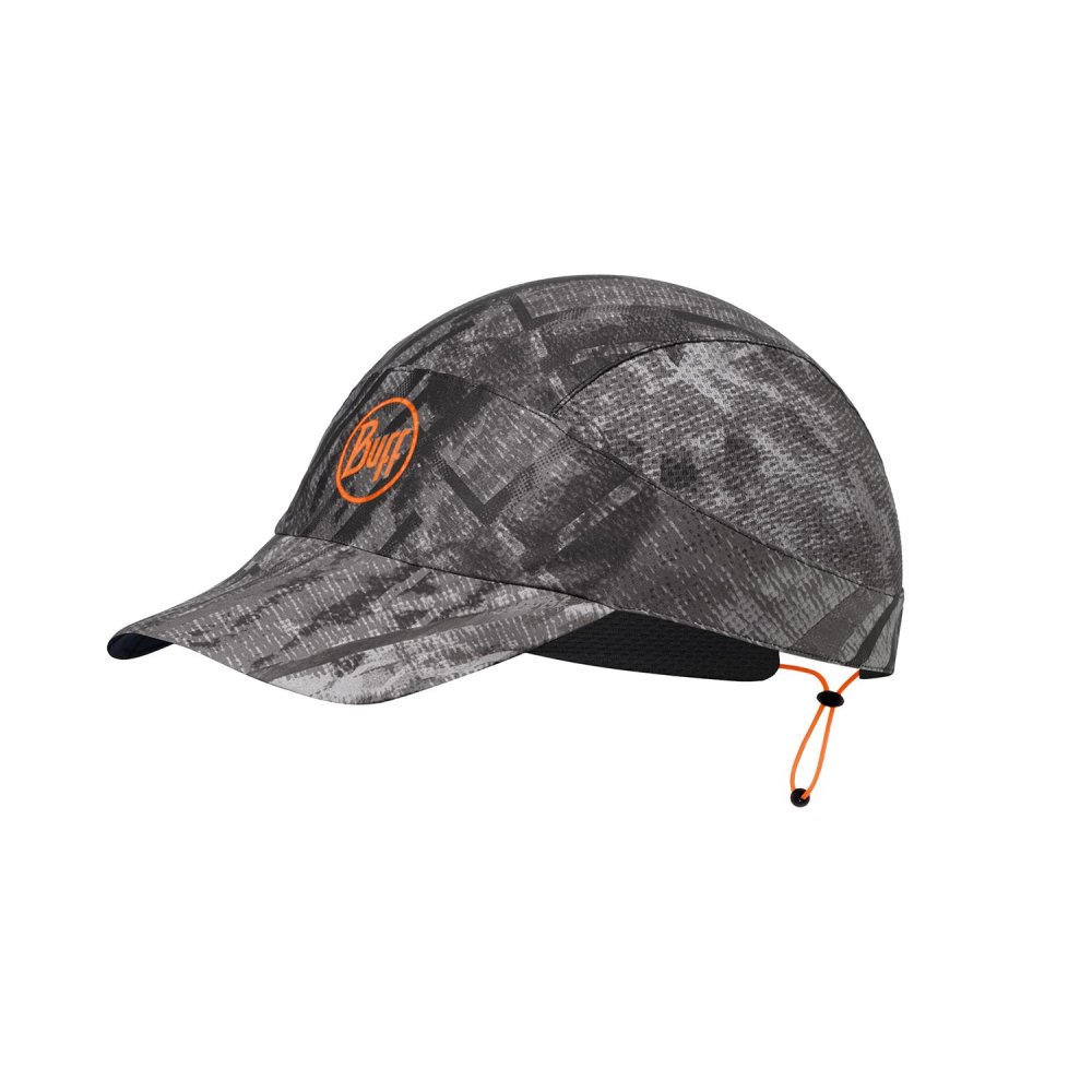 

Кепка Buff Pack Run Cap XL R-City Jungle Grey Темно-Серый
