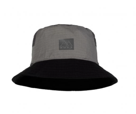 

Шапка Buff Sun Bucket Hat Hak S/M Черный-Серый