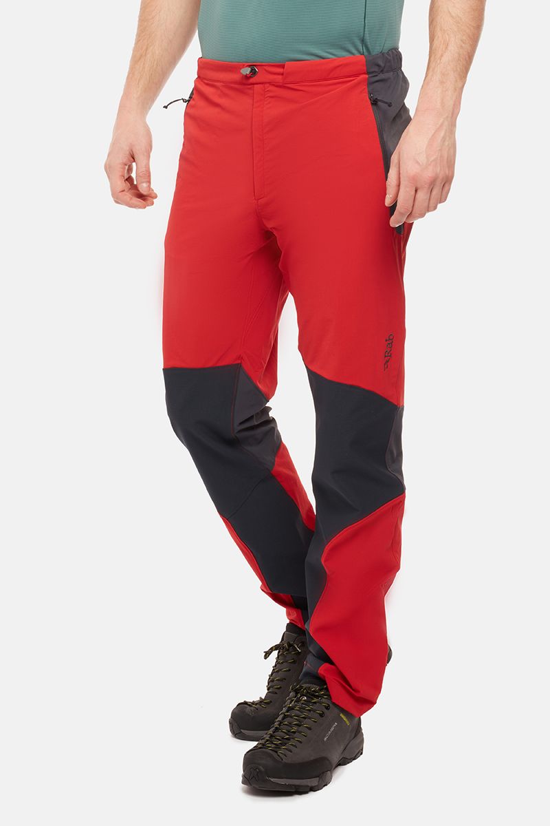 

Треккинговые брюки Rab Torque Pants  Черный-Красный, Треккинговые брюки Rab Torque Pants XL Черный-Красный