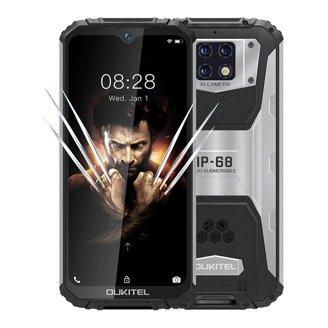

Мобільний телефон OUKITEL WP6 4/128Gb black 4/128gb IP68 6.3" 10000mAh (1456 zp)