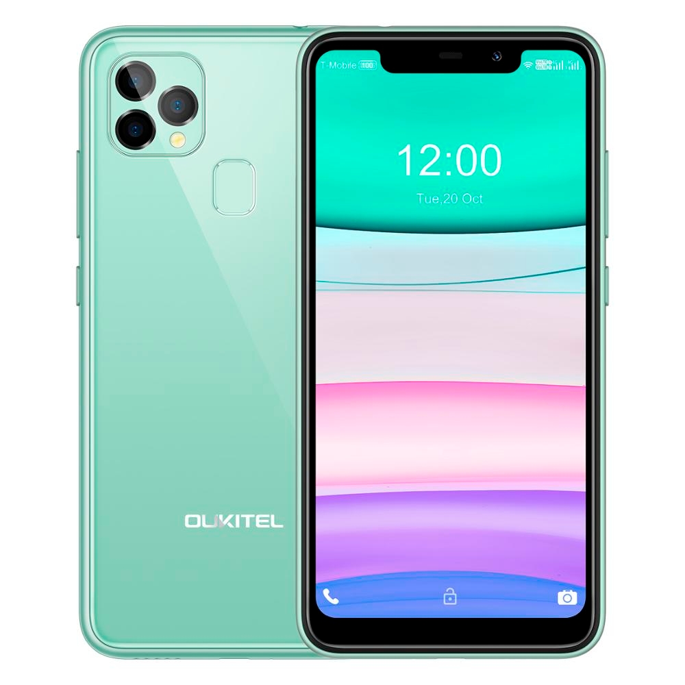 

Мобільний телефон OUKITEL C22 green 4/128gb 5.86" 4000mAh (1740 zp)