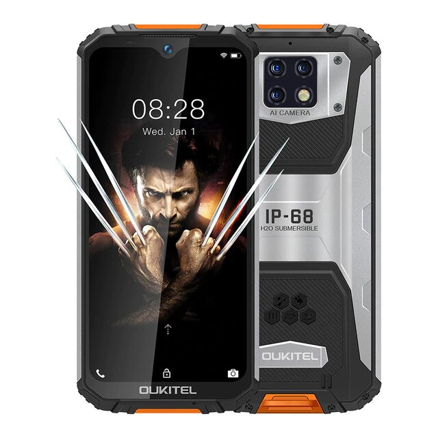 

Мобільний телефон OUKITEL WP6 4/128Gb orange IP68 6.3" 10000mAh (1457 zp)