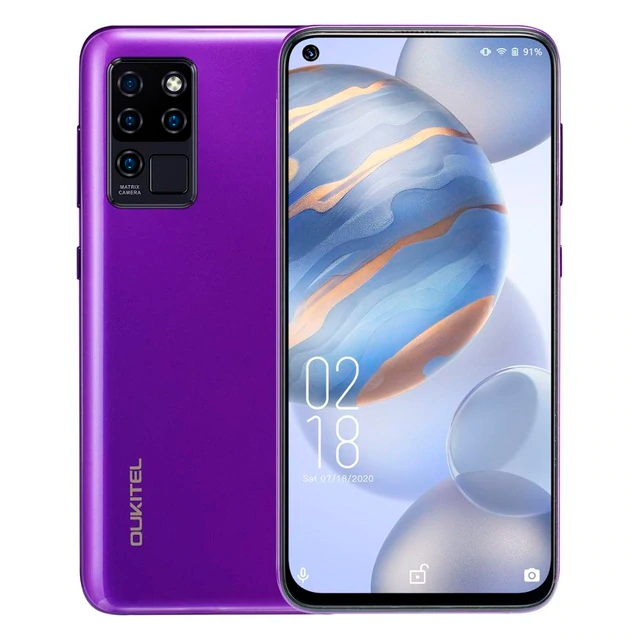 

Мобільний телефон OUKITEL C21 purple 4/64gb 6.4" 4000mAh (1739 zp)