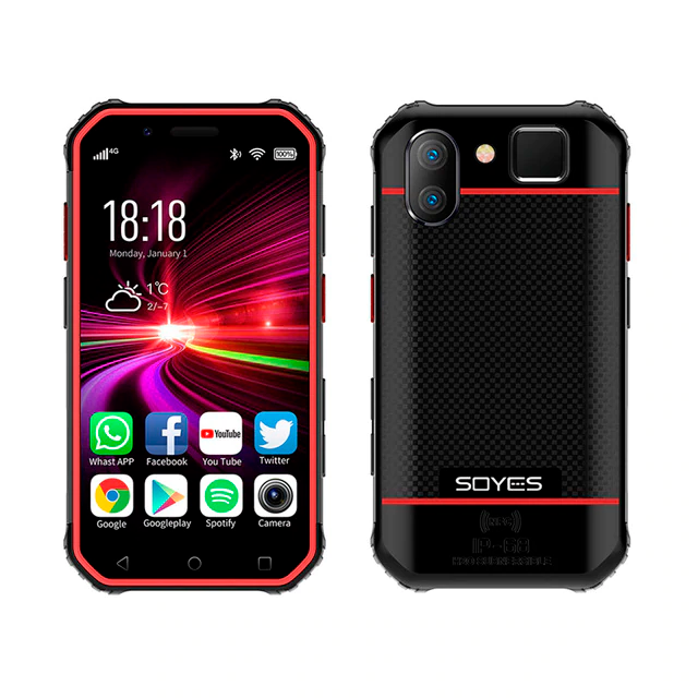 

Мобильный телефон Land Rover S10 (Soyes S10) red 3/32gb 3" IP68 1800mAh NFC (483 zp)