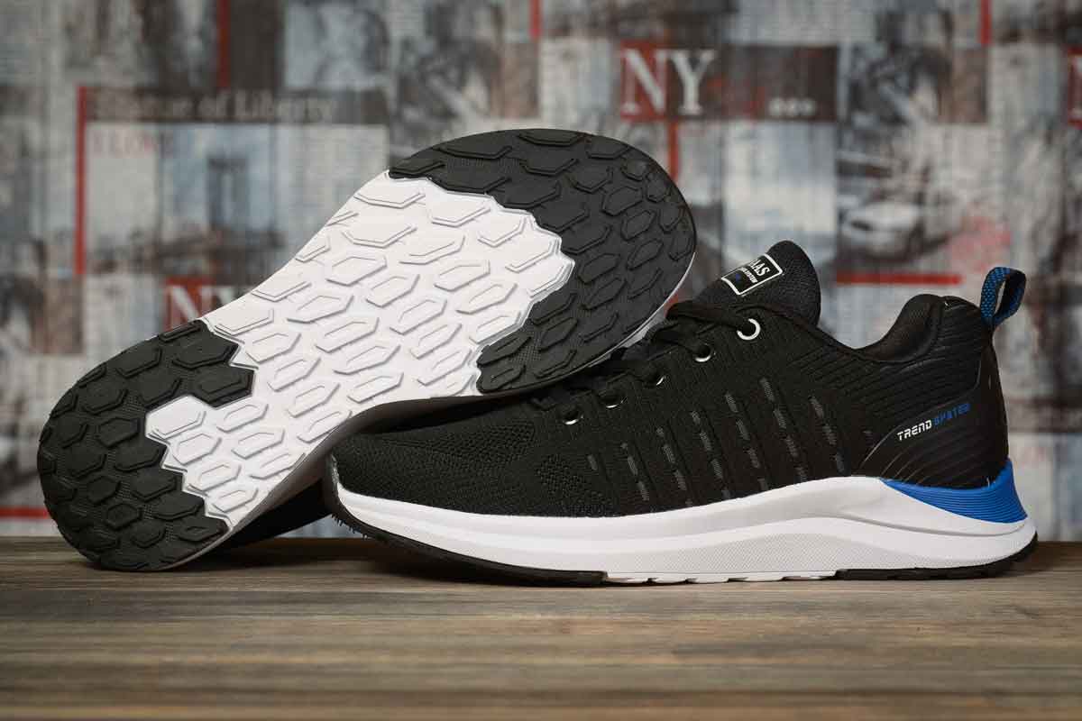

Кроссовки мужские 10345, BaaS Ploa Running, черные, р. 43-27,2см.