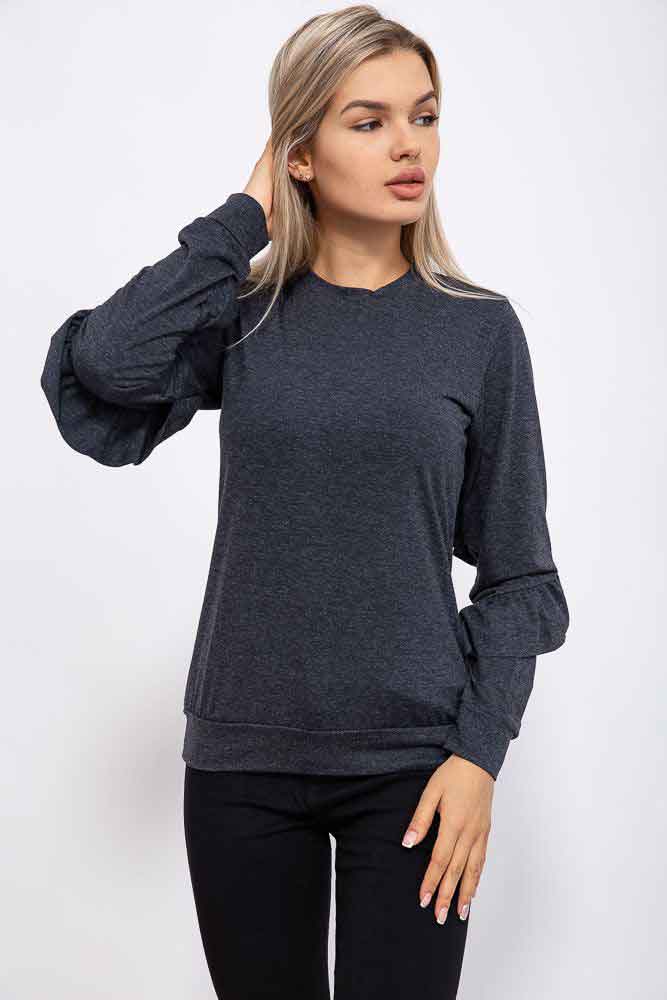 

Свитшот женский 153R1148 цвет Грифельный S