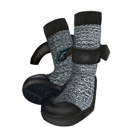 

Защитные носки Trixie Walker Socks для собак, размер ХS, черно-серый