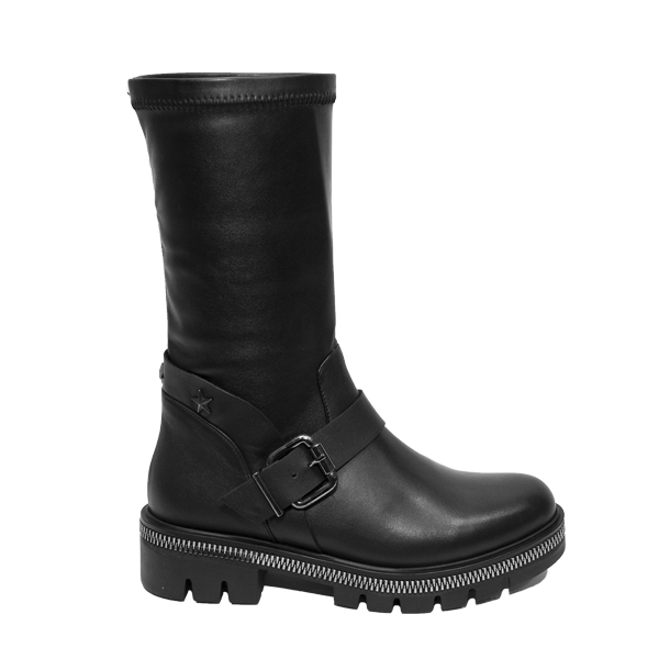 

Ботинки женские высокие Tucino BLACK 36 Черный