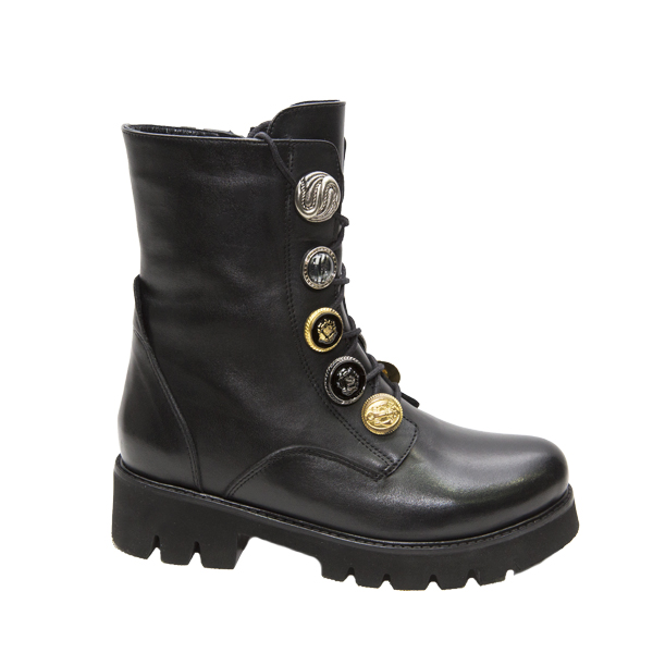 

Ботинки женские высокие Tucino BLACK 39 Черный