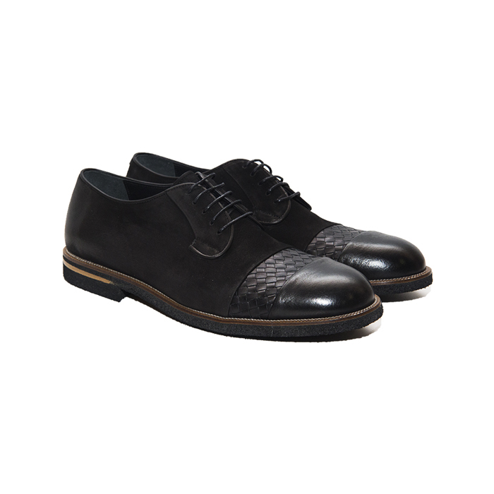 

Туфли мужские CESARE BAZOLINI BLACK 44 Черный