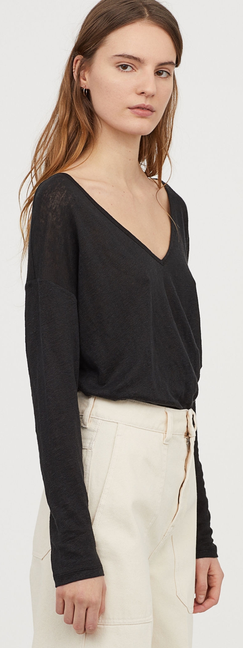 

Пуловер H&M 0531615 S Черный