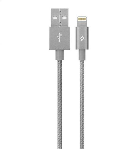 

USB кабель Ttec USB - Lightning, AlumiCable, 1.2м, Space Gray, MFi