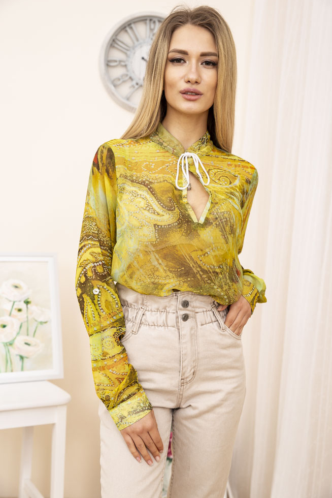 

Блуза Kamomile 38 Оливковый 115R138-3