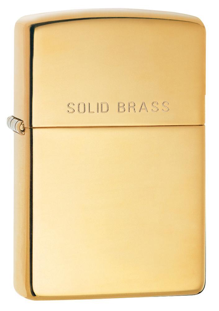 

Зажигалка Zippo SOLID BRASS 254