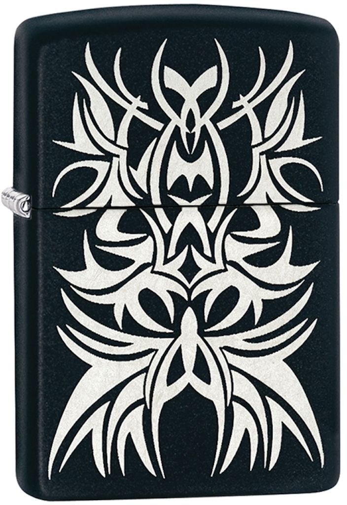 

Зажигалка Zippo Black and Chrome 28686
