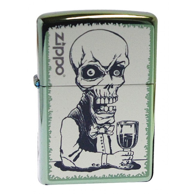 

Зажигалка Zippo Skeleton Bartender 28679