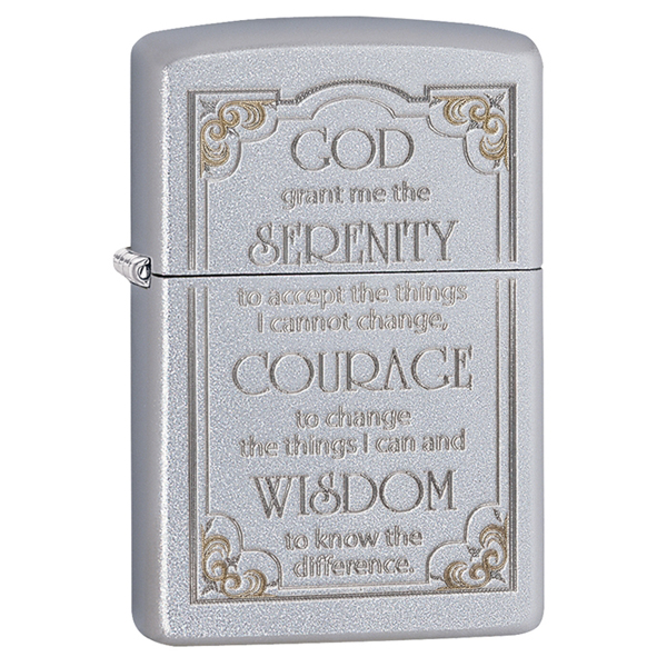 

Зажигалка Zippo SERENITY PRAYER 28458