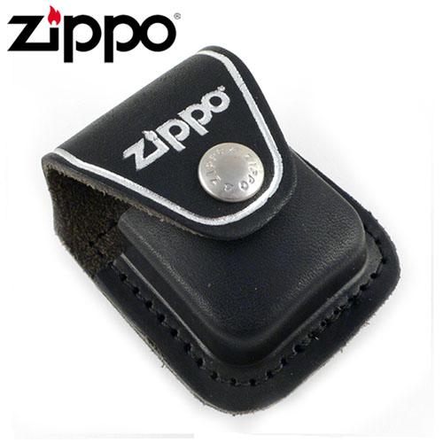 

Чехол Zippo черный с клипсой LPCBK