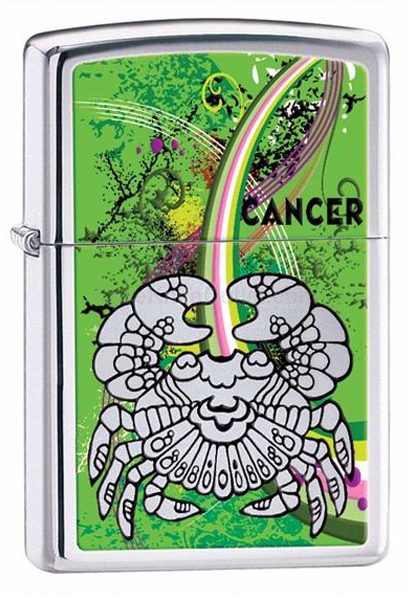 

Зажигалка Zippo ZODIAC CANCER 24934