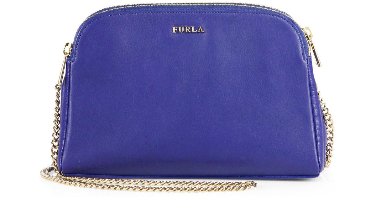 

Женская сумка Furla Capriccio XL Blue Laguna цвет Синий (BW-0259)