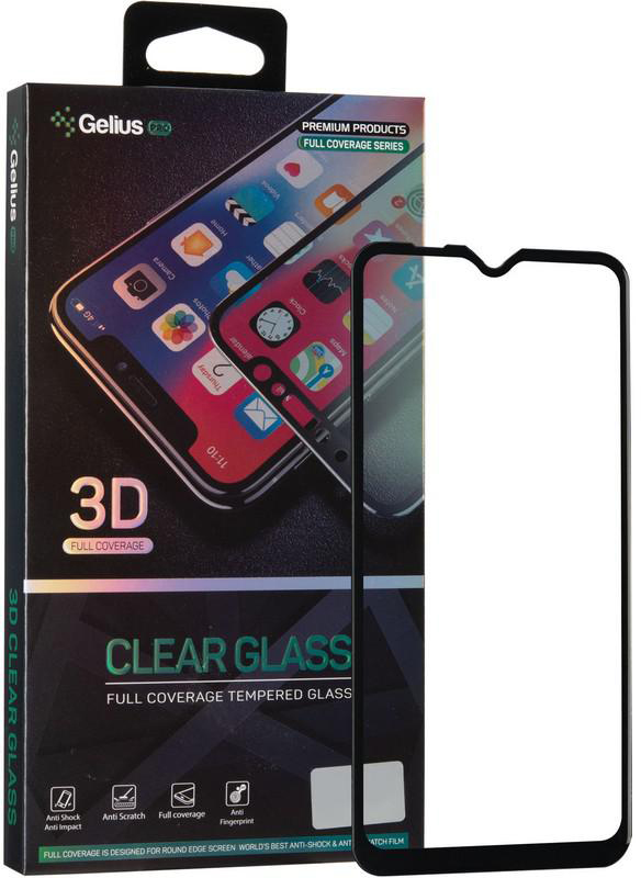 

Защитное стекло Gelius Pro для Samsung A205 (A20) Black