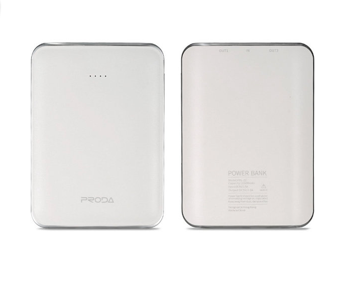 

УМБ Power Bank Remax Proda Mink 10000mAh 2USB-2A White
