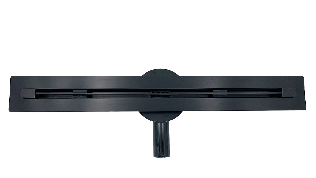

Линейный трап из нержавейки с поворотным сифоном DESIRE Viva Notte Black 600 мм