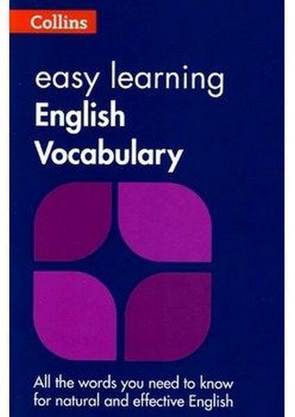 

Collins Easy Learning English Vocabulary 2nd Edition 54394