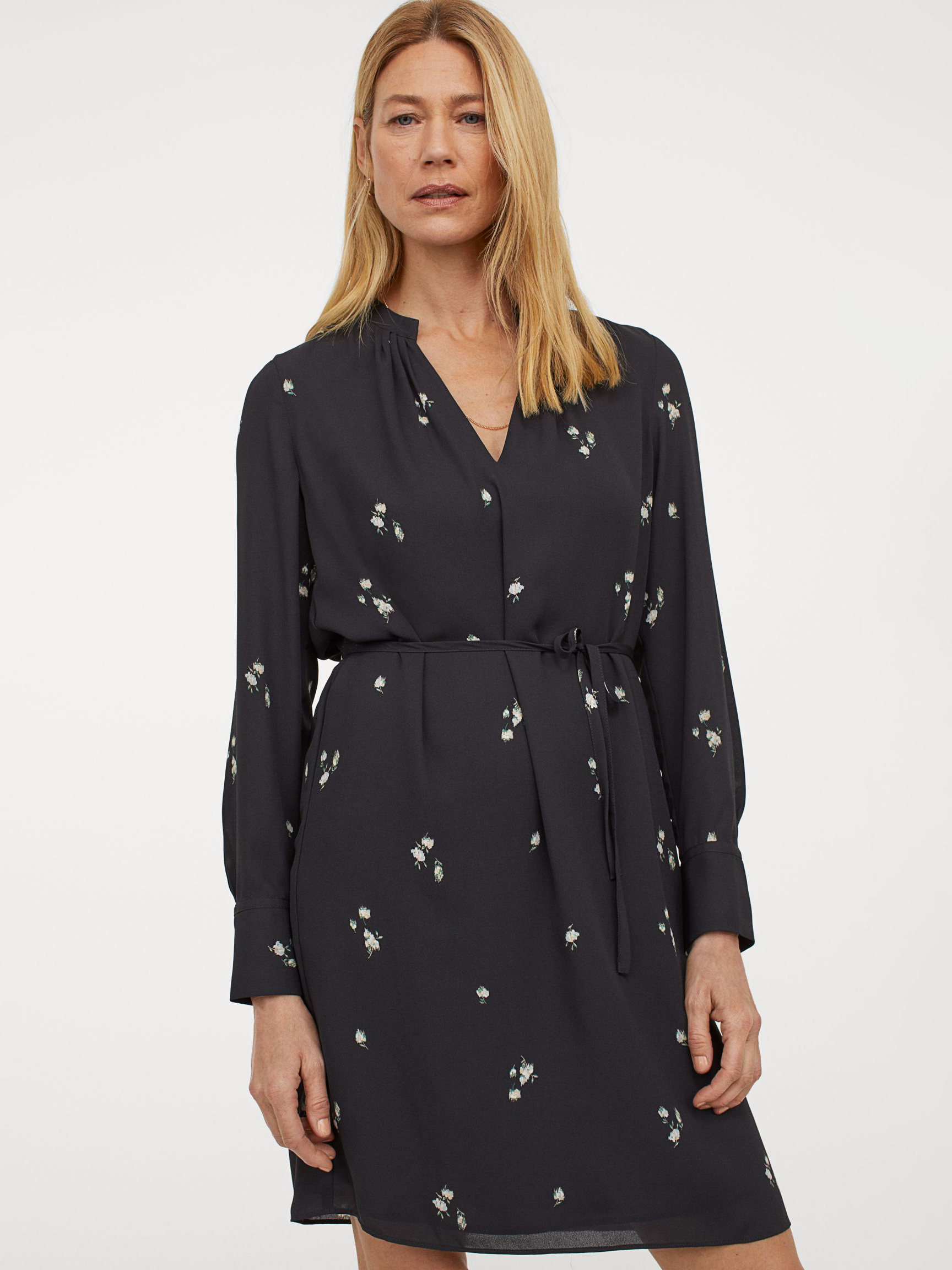 

Платье H&M 304-9267292 M Темно-серое