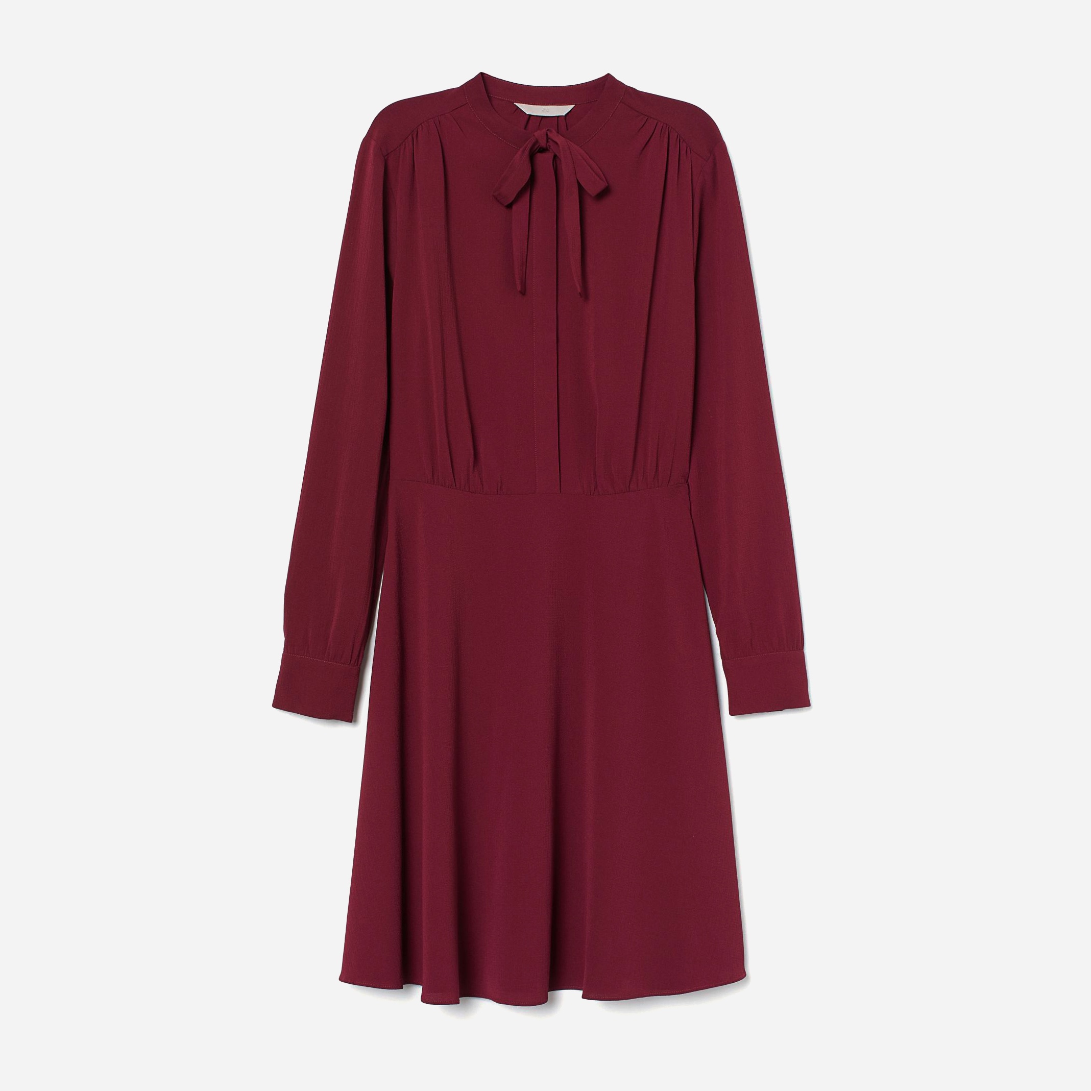 

Платье H&M 304-7860222  Бордовое, Платье H&M 304-7860222 38 Бордовое