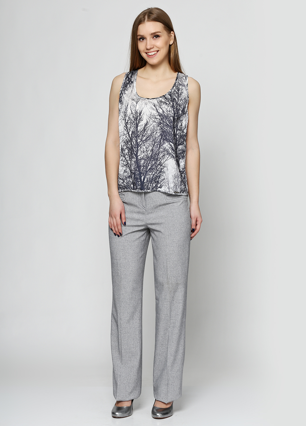 

Брюки UT BR118 1746  серо-голубой, Брюки UT BR118 1746 60 серо-голубой